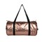 LOQI Metallic Weekender Reversible Bag, Matt Rose Gold, One Size